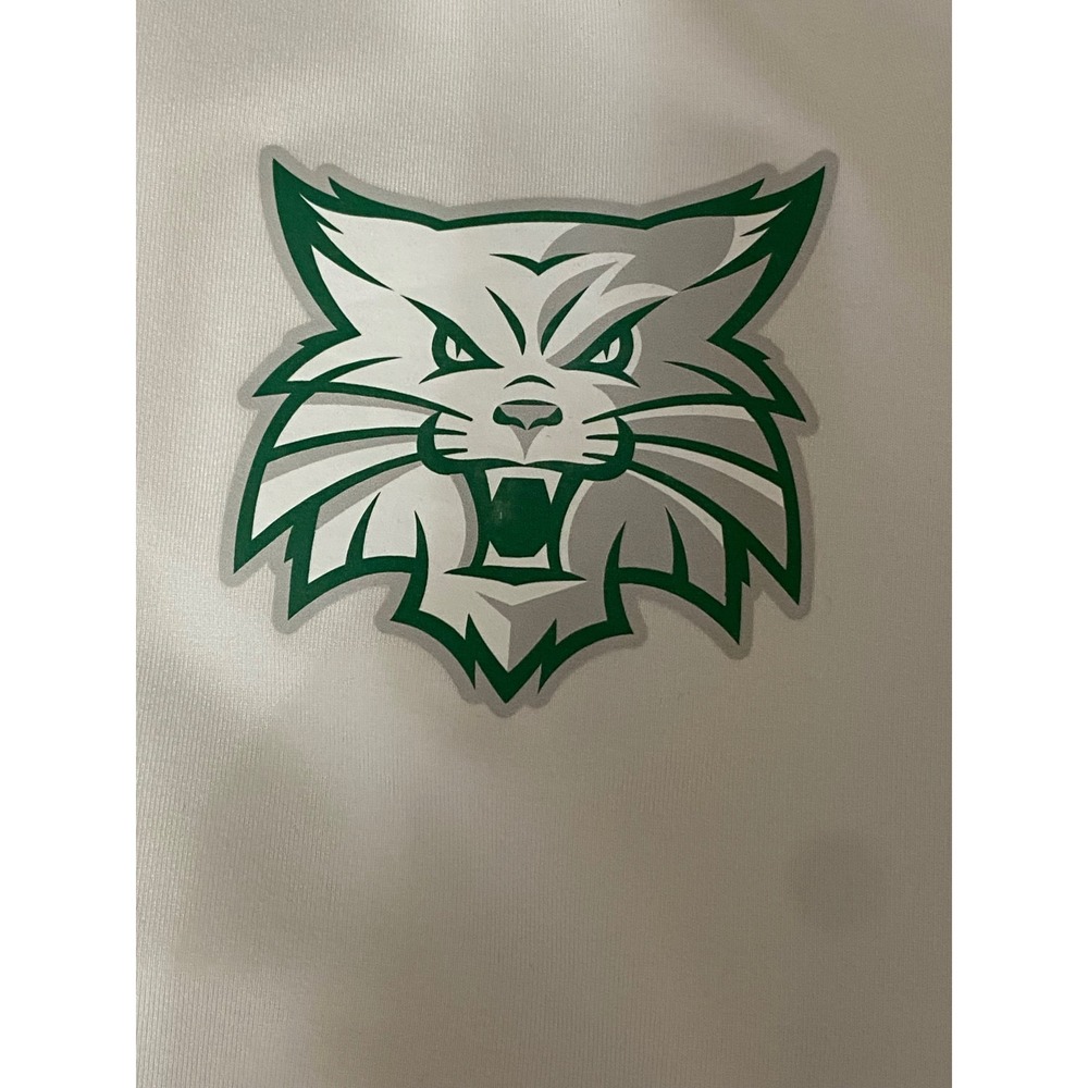 Draddy Sport Polo Shirt Athletic‎ Golf Performance Logo USA Made White L - Picture 7 of 8